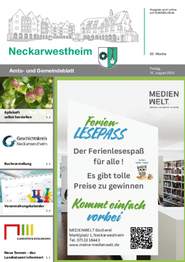 Ausgabe 33/2025 lesen