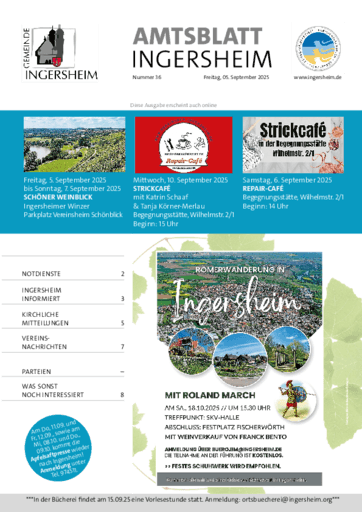 Ausgabe 36/2025 lesen