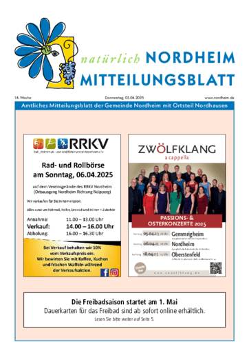 Ausgabe 14/2025 lesen