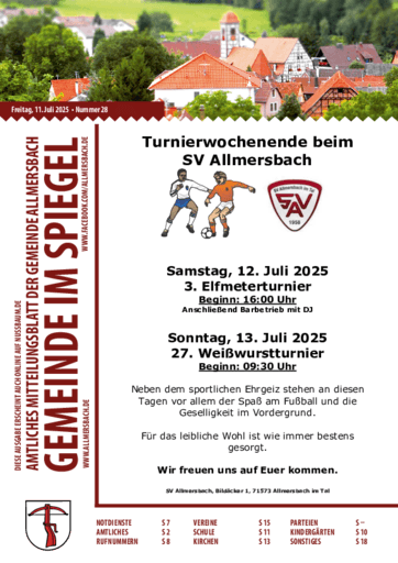 Ausgabe 28/2025 lesen