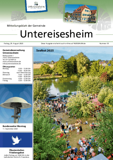 Ausgabe 35/2025 lesen
