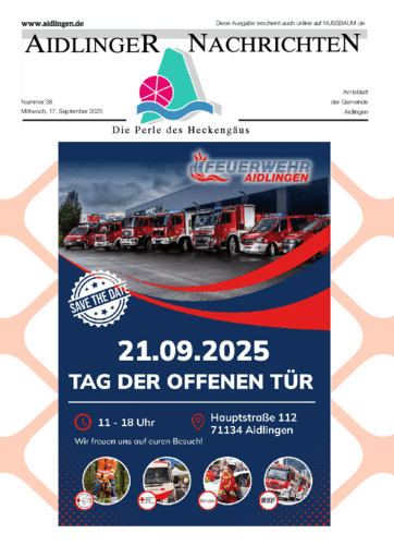 Ausgabe 38/2025 lesen