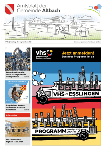 Ausgabe 36/2024 lesen