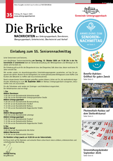 Ausgabe 35/2025 lesen