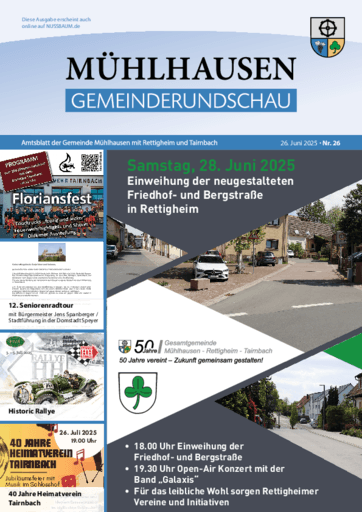 Ausgabe 26/2025 lesen