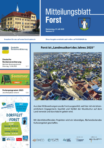 Ausgabe 31/2025 lesen