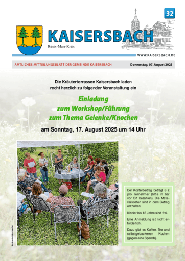 Ausgabe 32/2025 lesen