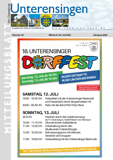 Ausgabe 28/2025 lesen