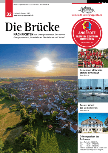 Ausgabe 32/2025 lesen