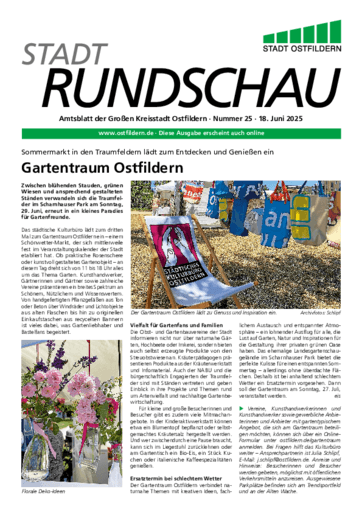 Ausgabe 25/2025 lesen