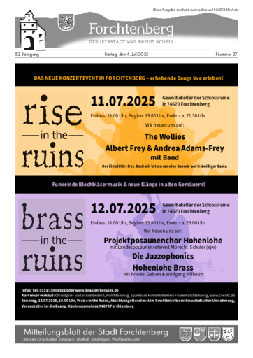 Ausgabe 27/2025 lesen