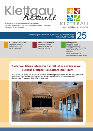 Ausgabe 25/2025 lesen