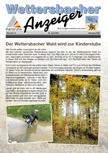 Ausgabe 14/2024 lesen