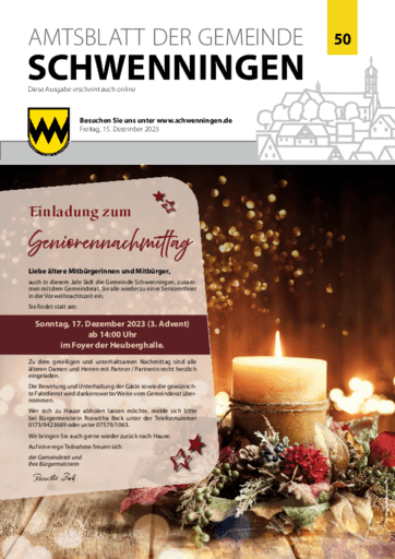 Ausgabe 50/2023 lesen