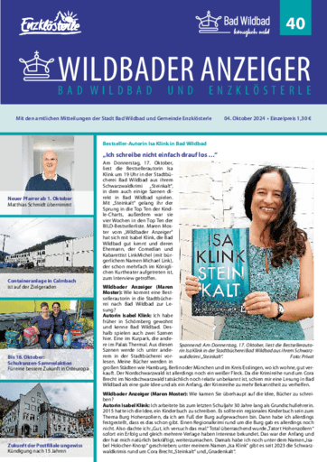 Ausgabe 40/2024 lesen