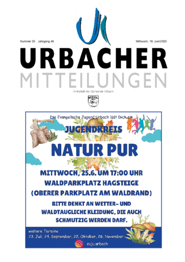 Ausgabe 25/2025 lesen