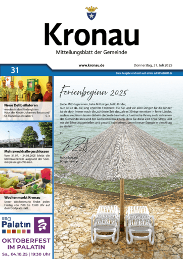 Ausgabe 31/2025 lesen