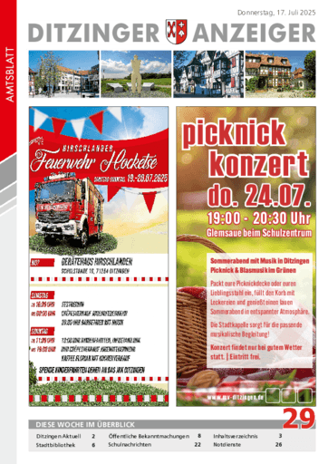 Ausgabe 29/2025 lesen