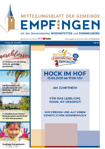 Ausgabe 25/2025 lesen
