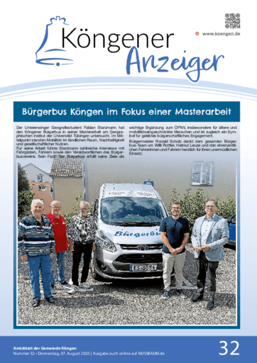 Ausgabe 32/2025 lesen