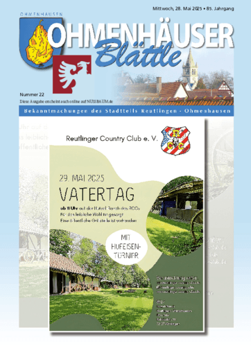 Ausgabe 22/2025 lesen