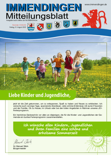 Ausgabe 31/2025 lesen