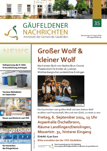 Ausgabe 35/2024 lesen