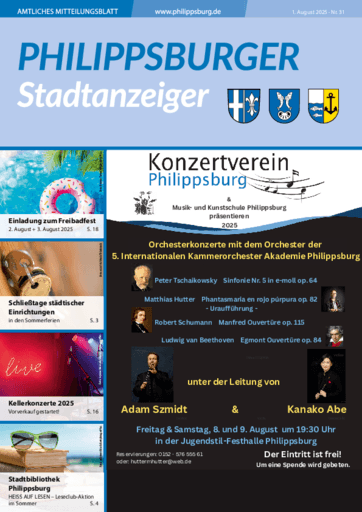Ausgabe 31/2025 lesen
