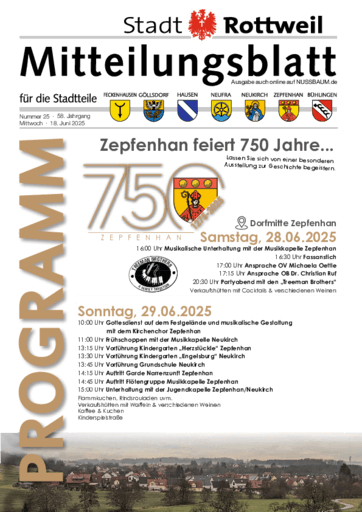 Ausgabe 25/2025 lesen