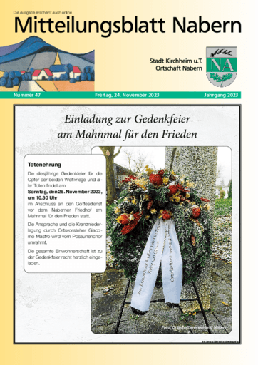 Ausgabe 47/2023 lesen