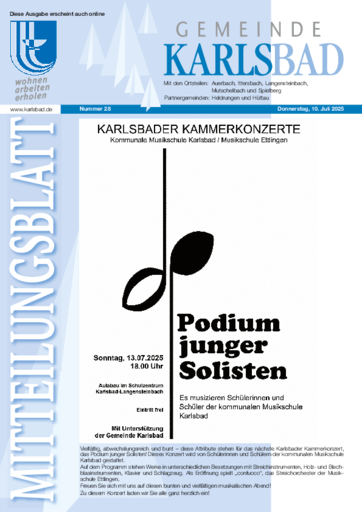 Ausgabe 28/2025 lesen