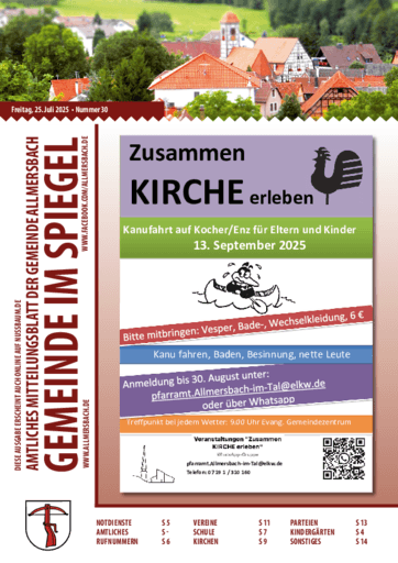 Ausgabe 30/2025 lesen