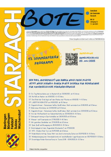 Ausgabe 28/2025 lesen