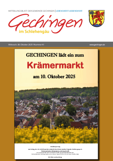 Ausgabe 41/2025 lesen