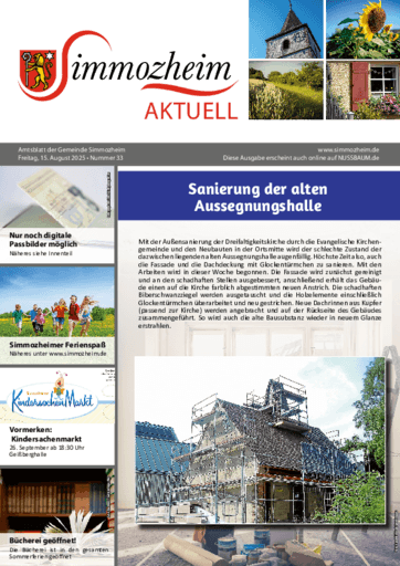 Ausgabe 33/2025 lesen