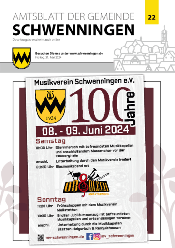 Ausgabe 22/2024 lesen