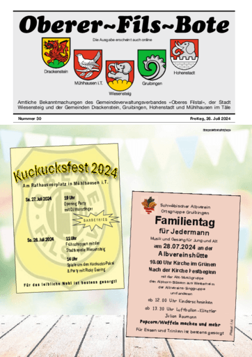 Ausgabe 30/2024 lesen