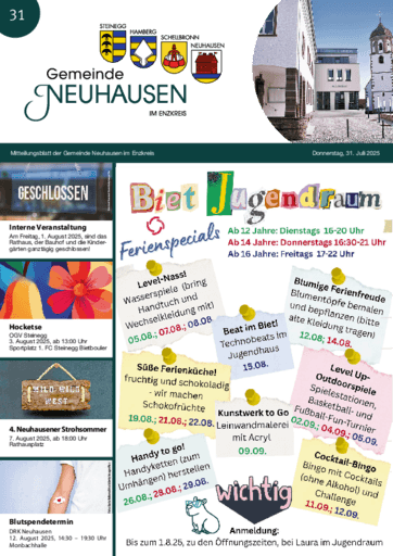 Ausgabe 31/2025 lesen