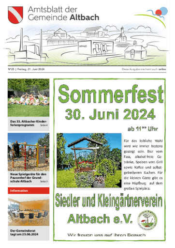 Ausgabe 25/2024 lesen
