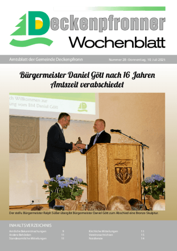 Ausgabe 28/2025 lesen