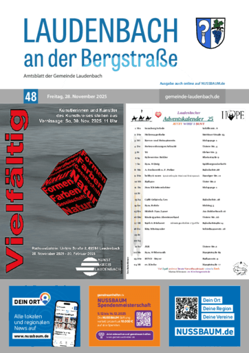 Ausgabe 48/2025 lesen