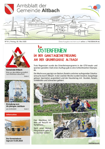 Ausgabe 18/2025 lesen