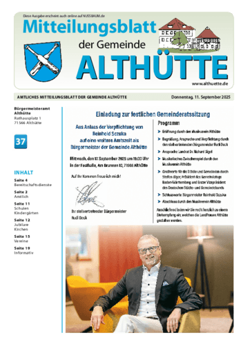 Ausgabe 37/2025 lesen
