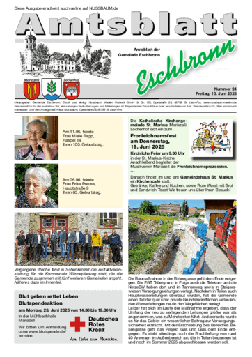 Ausgabe 24/2025 lesen