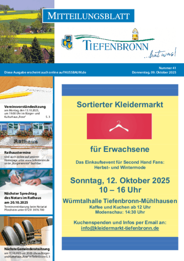 Ausgabe 41/2025 lesen