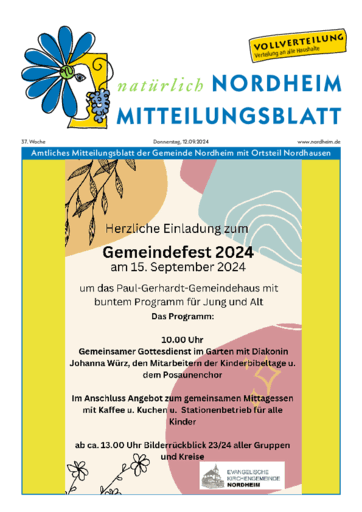 Ausgabe 37/2024 lesen