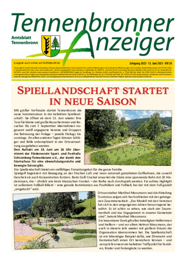 Ausgabe 24/2025 lesen