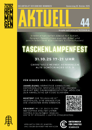 Ausgabe 44/2025 lesen