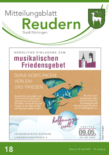 Ausgabe 18/2025 lesen