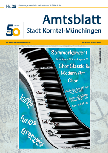 Ausgabe 25/2025 lesen